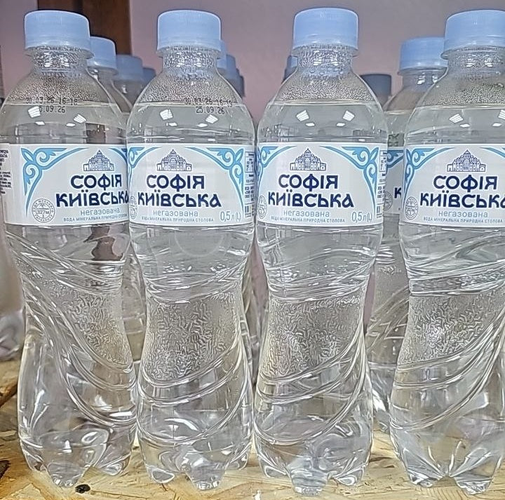 Мінеральна вода «Софія Київська» негазована 0,5 л