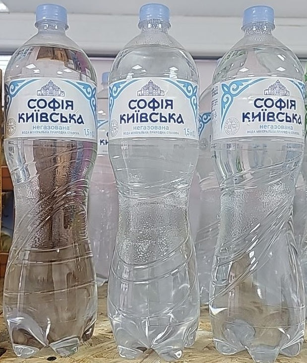 Мінеральна вода «Софія Київська» негазована 1,5 л