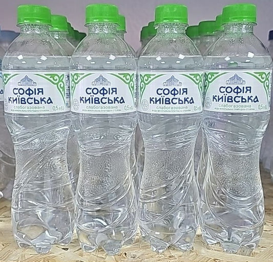 Минеральная вода «София Киевская» слабогазированная 0,5 л