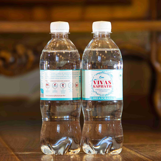 Минеральная природная столовая вода VIVAS 0,5 л (негазированная)
